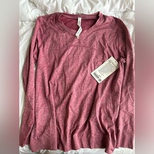 Lululemon Swiftly Relaxed Long Sleeve Top Size 12